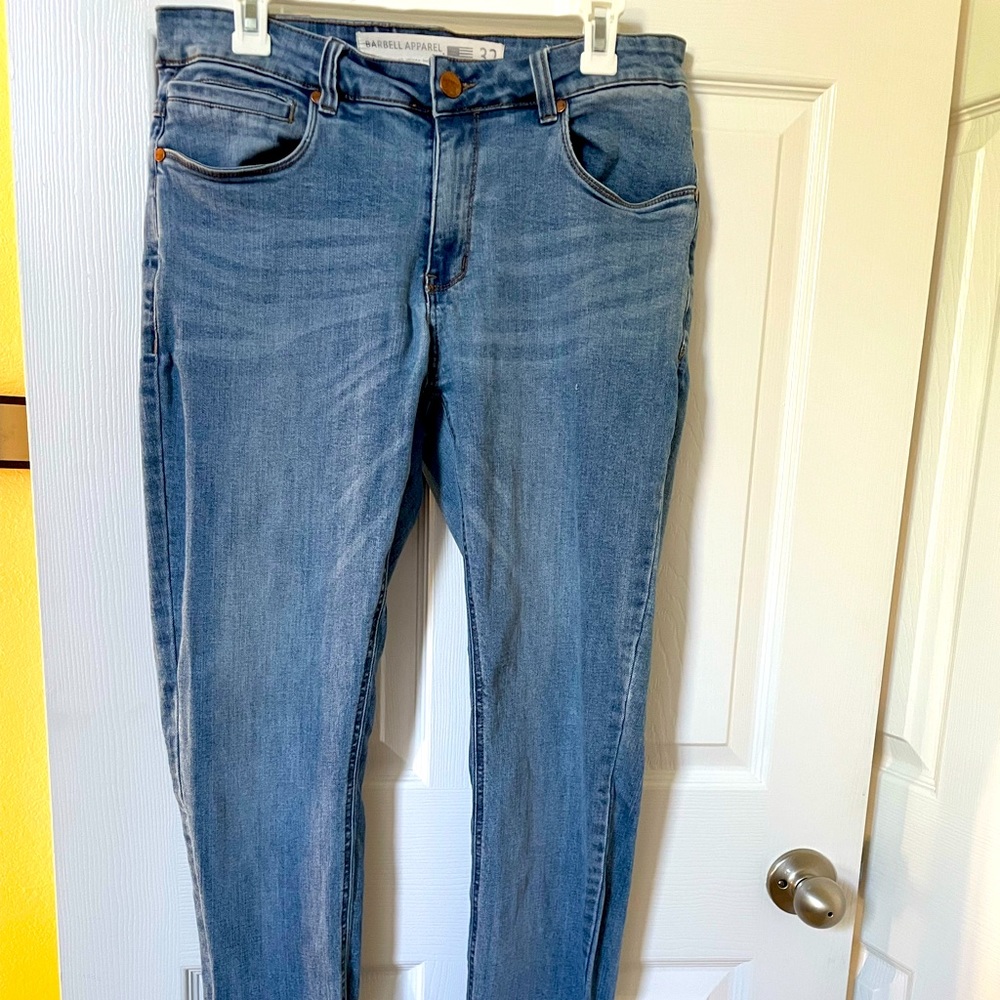 Barbell apparel skinny jeans. 32 x 34.
